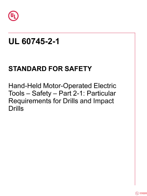 UL 60745-2-1 PDF